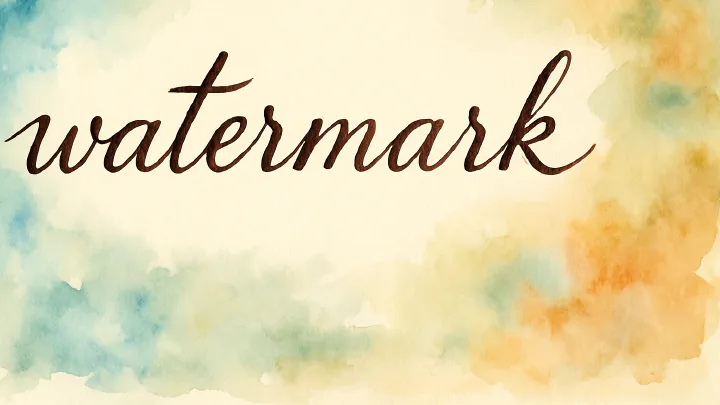 Intro to Image Watermarking